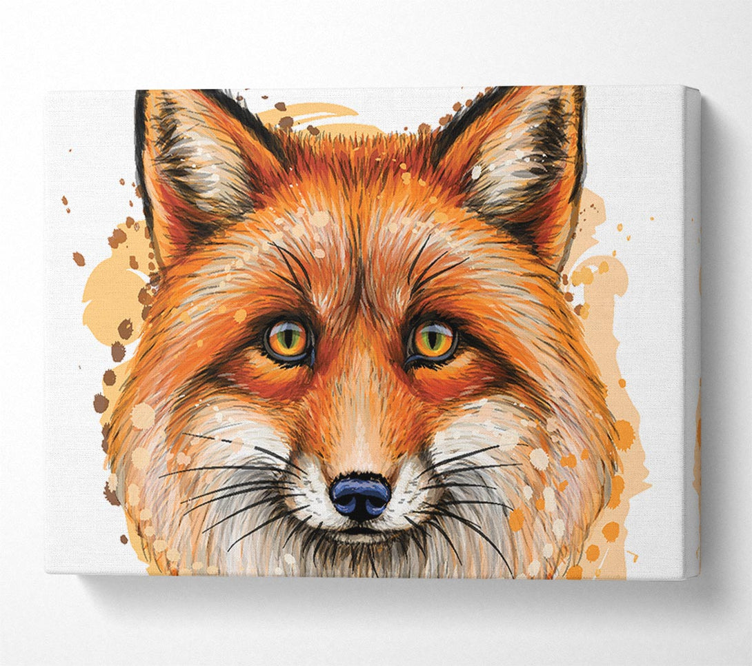 Picture of The Ginger Fox Canvas Print Wall Art