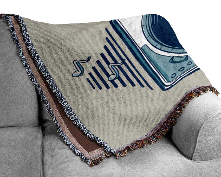 Feel The Beat Woven Blanket