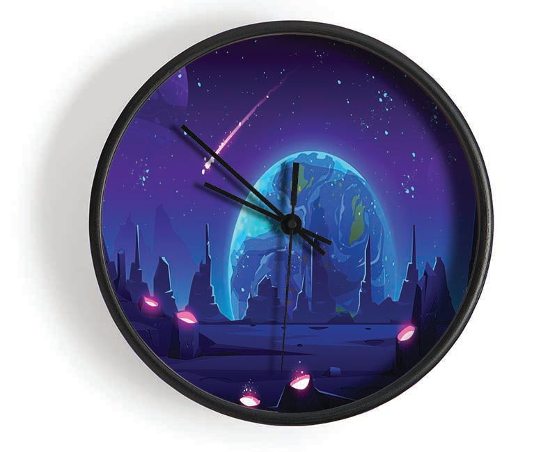 Comets Of The Universe Clock - Wallart-Direct UK