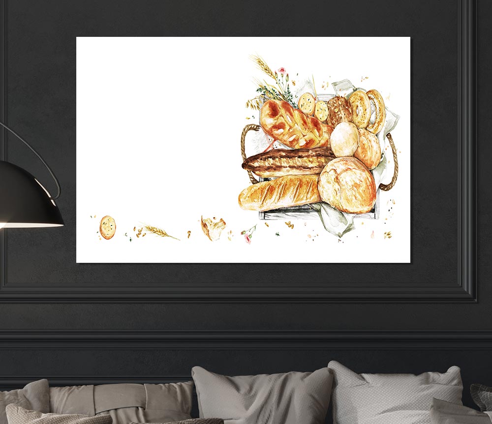 Breadcrumbs Print Poster Wall Art