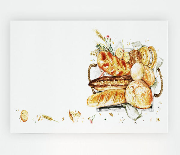 Breadcrumbs Print Poster Wall Art