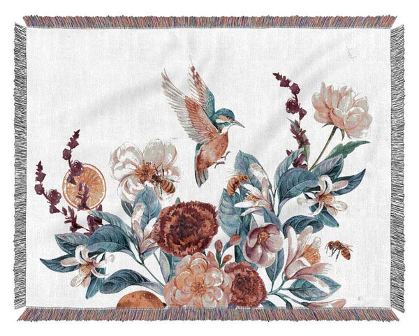 The Kingfisher Landing Woven Blanket