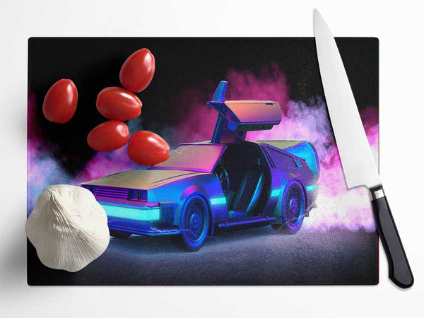 Delorean Smoke Glass Chopping Board