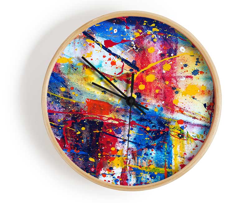 The Splatter Of The Bridge Clock - Wallart-Direct UK