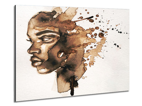 The Splatter Of Ink Portrait