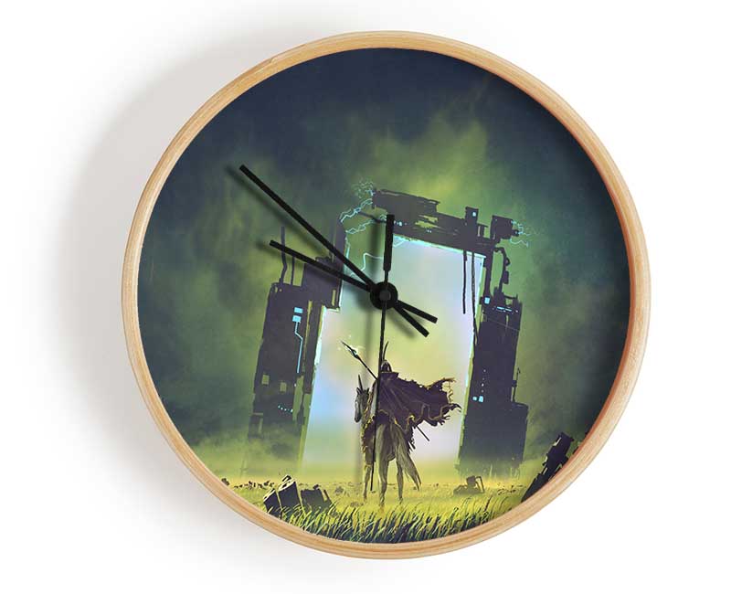 The Door To The Realm Clock - Wallart-Direct UK