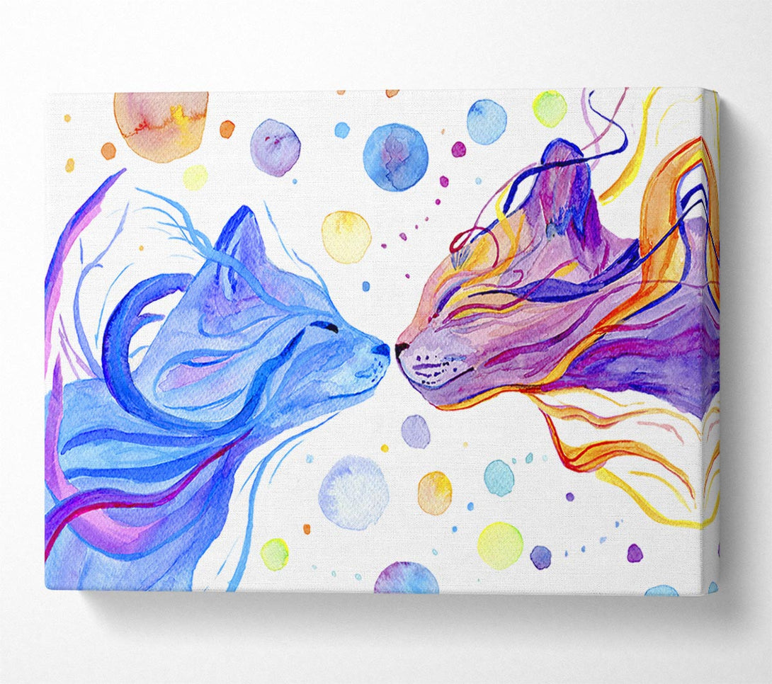 Picture of The Cat Universe Canvas Print Wall Art