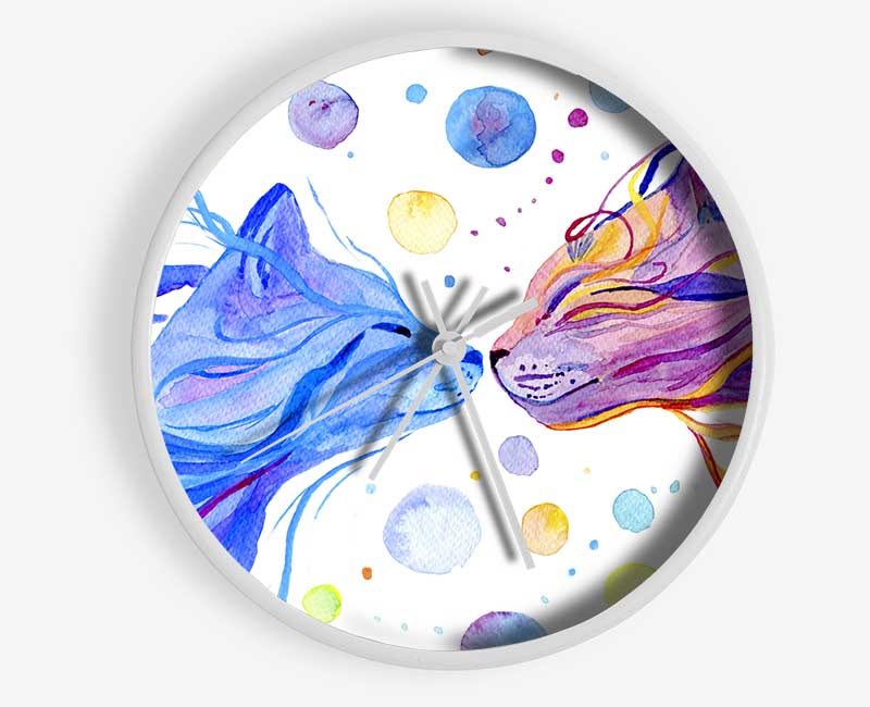 The Cat Universe Clock - Wallart-Direct UK