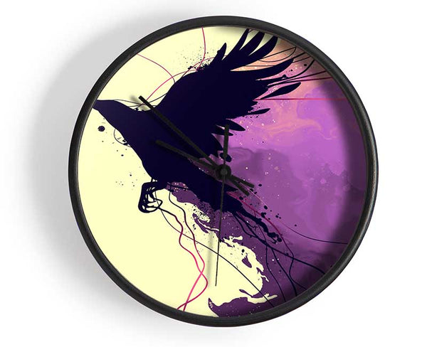 Blackbird Breaking The Boundries Clock - Wallart-Direct UK