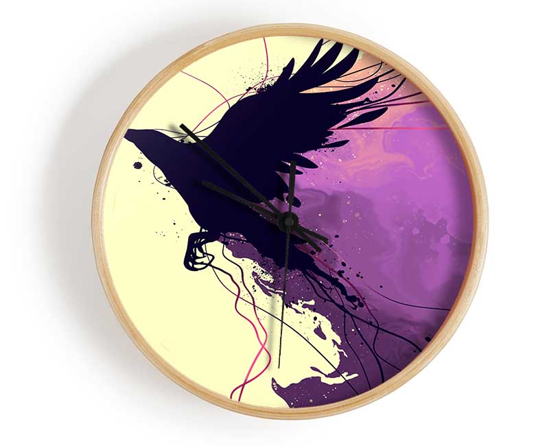 Blackbird Breaking The Boundries Clock - Wallart-Direct UK