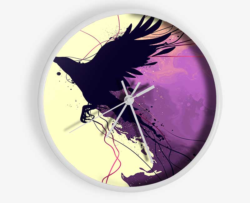 Blackbird Breaking The Boundries Clock - Wallart-Direct UK