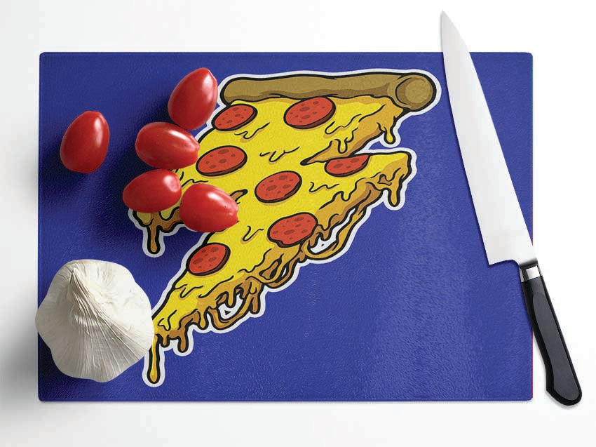 Pizza Life Glass Chopping Board