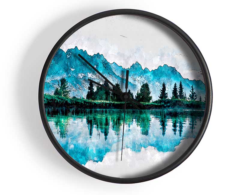 The Canadian Landscape Clock - Wallart-Direct UK