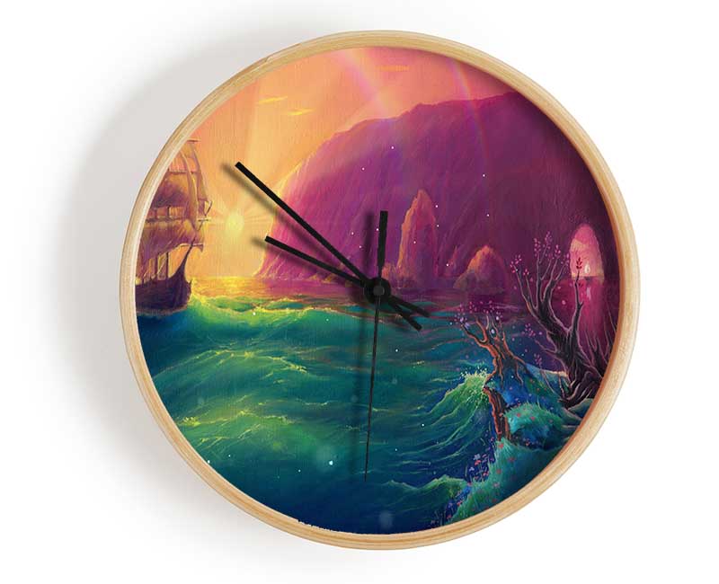 The Elephant Creature Clock - Wallart-Direct UK