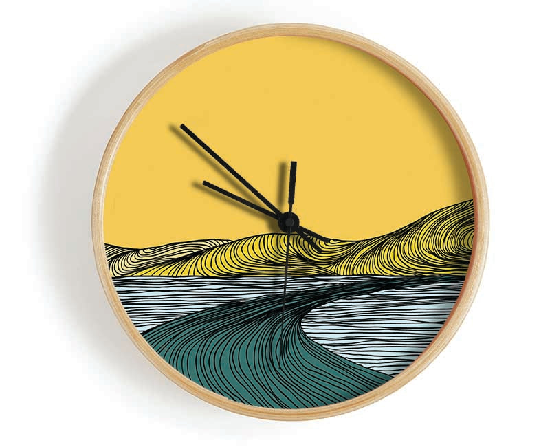 The Abstract Road Clock - Wallart-Direct UK