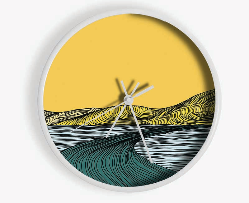 The Abstract Road Clock - Wallart-Direct UK