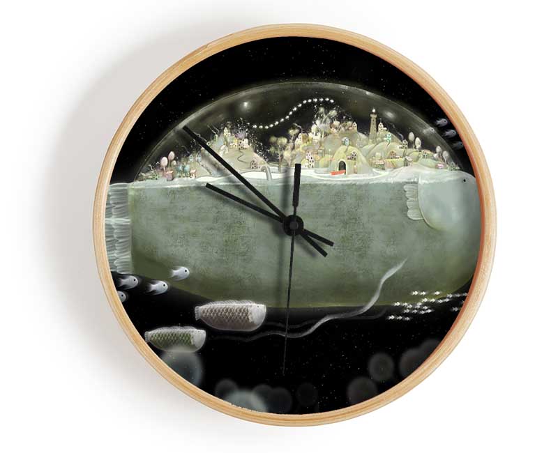 The Fish Kingdom Clock - Wallart-Direct UK