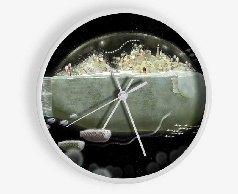 The Fish Kingdom Clock - Wallart-Direct UK