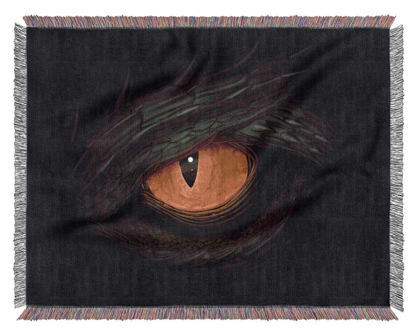 The Dragon'S Eye Woven Blanket