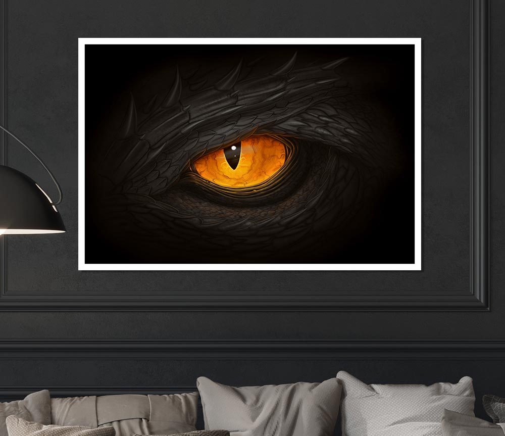 The Dragons Eye Print Poster Wall Art