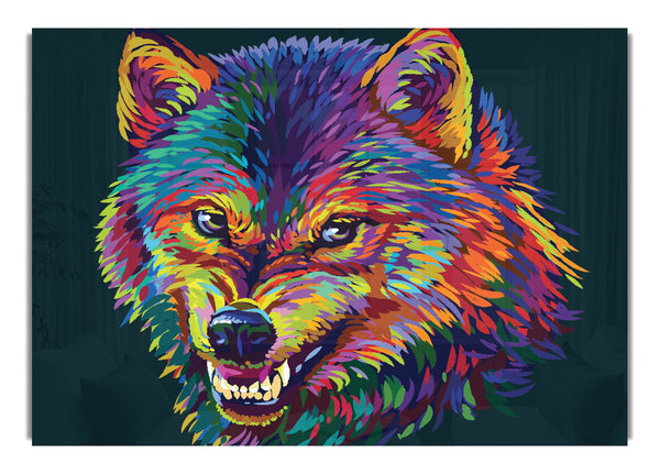 Growling Wolf Colour