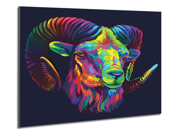 The Horned Goat Vibrant