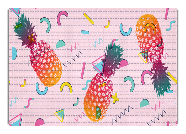 Pineapple Abstract Pattern