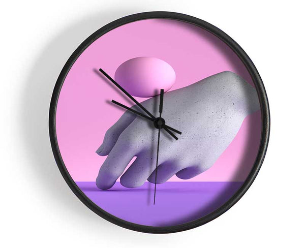 The Hand Sphere Clock - Wallart-Direct UK