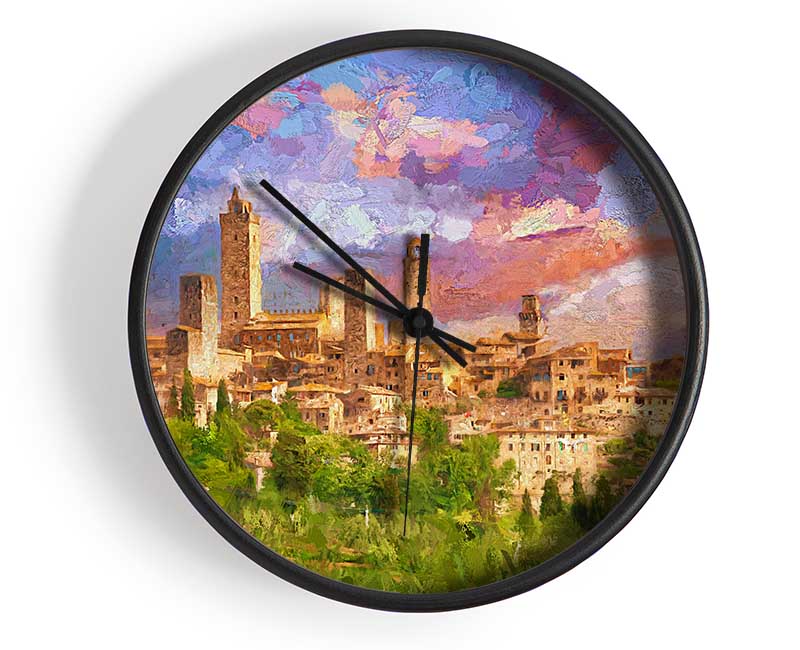 The City Of Wonder Clock - Wallart-Direct UK