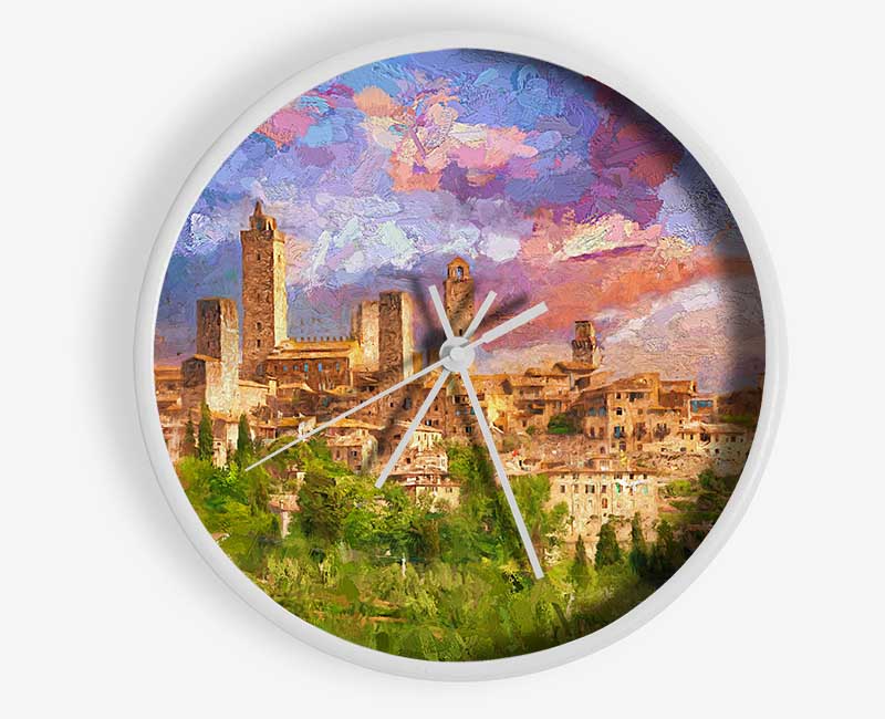 The City Of Wonder Clock - Wallart-Direct UK