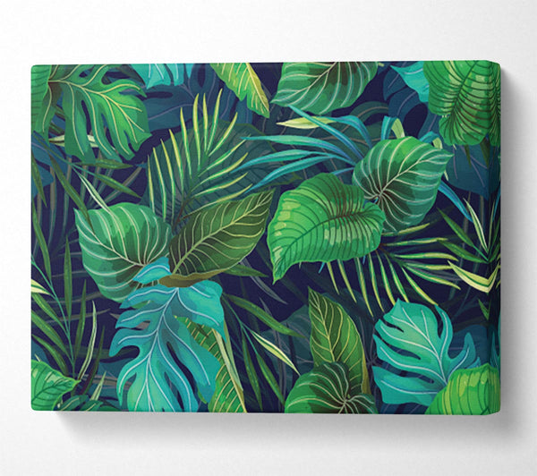 Picture of The Jungle Foliage Canvas Print Wall Art