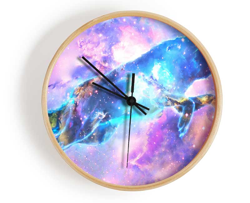 The Space Wolf Clock - Wallart-Direct UK