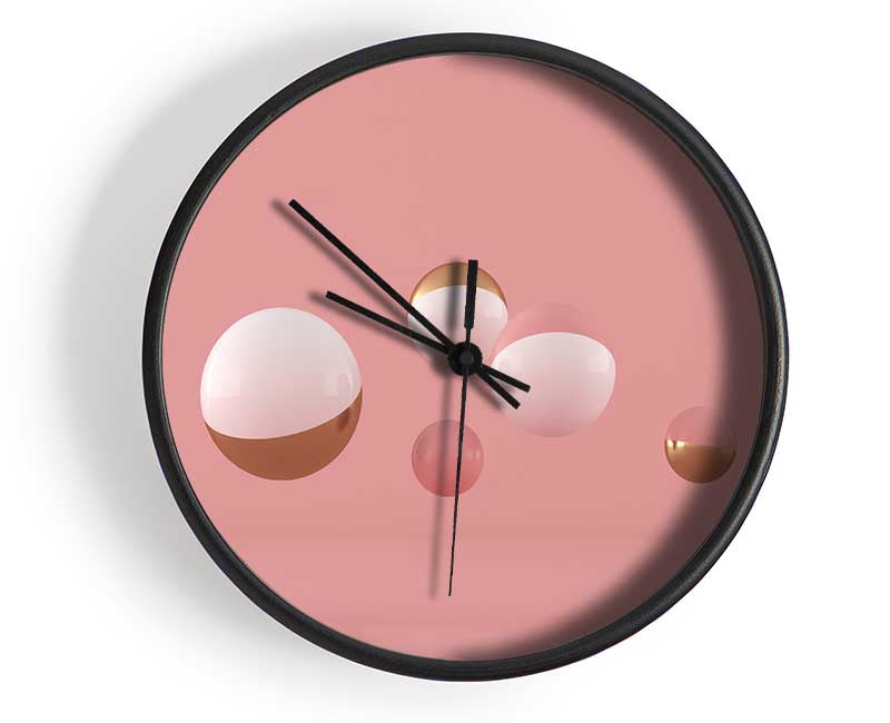 Bubbles Of Joy Clock - Wallart-Direct UK