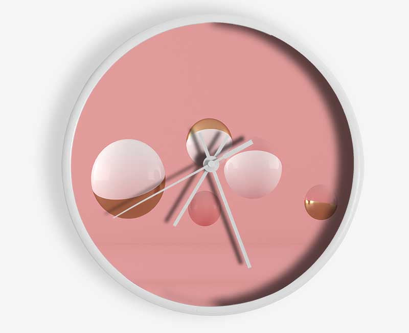 Bubbles Of Joy Clock - Wallart-Direct UK