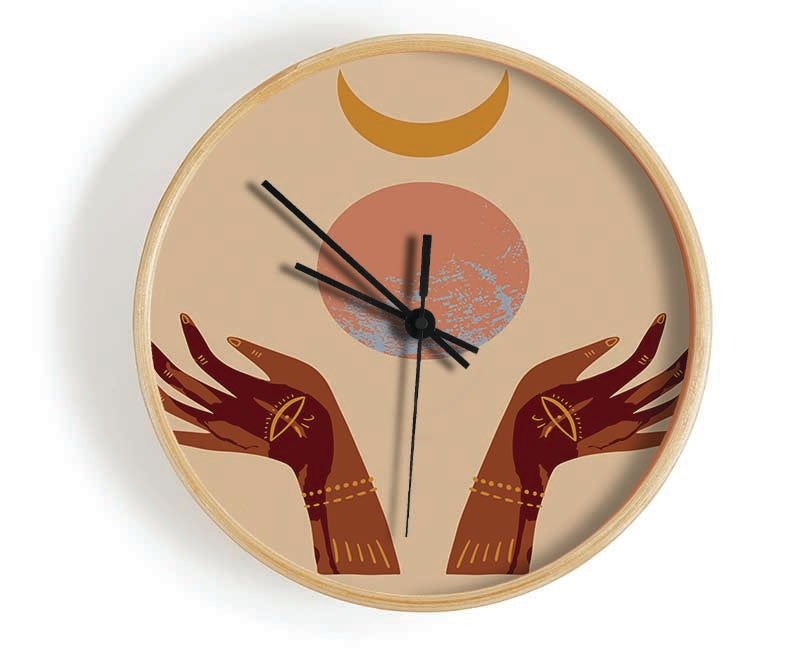 Planetary Allignment Clock - Wallart-Direct UK