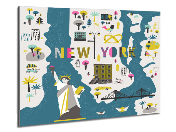 The Little Map Of New York