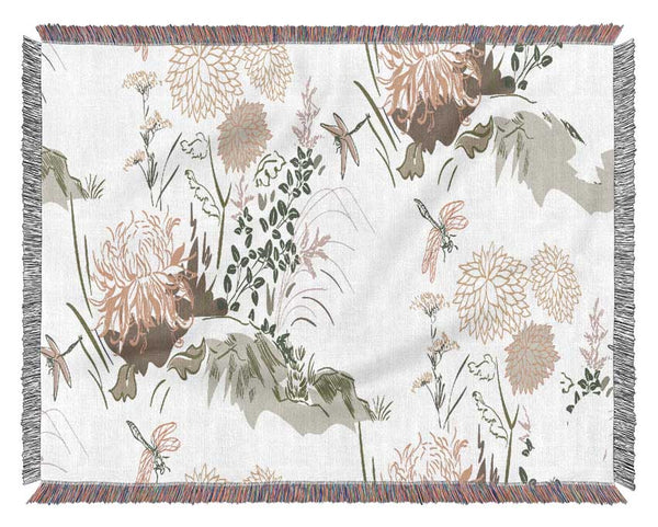 The Floral Blossom Beauty Woven Blanket