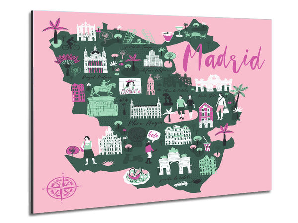 The Little Map Of Madrid