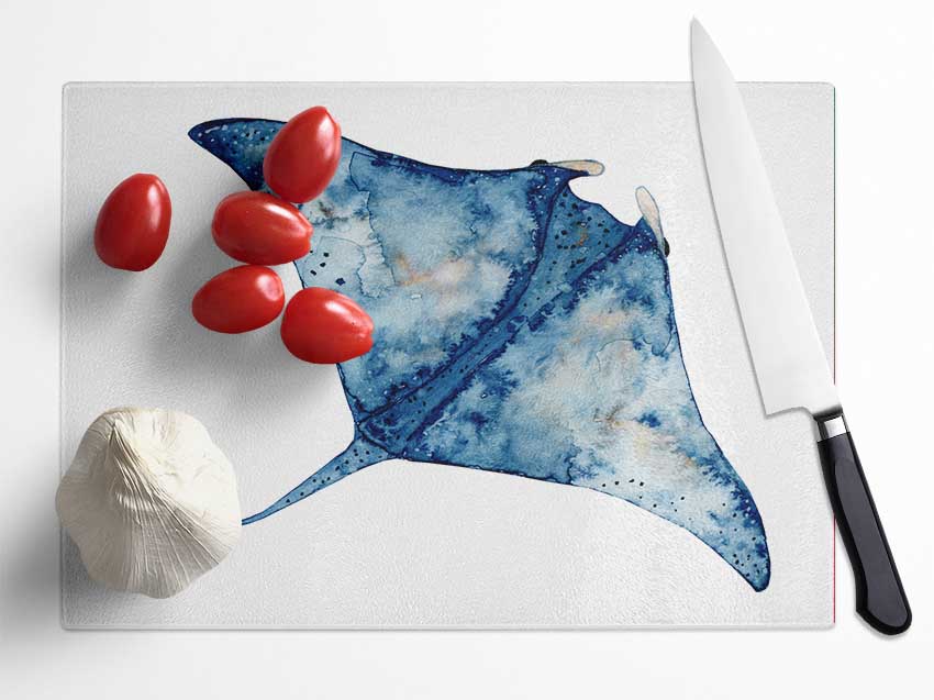 The Mantaray Glass Chopping Board