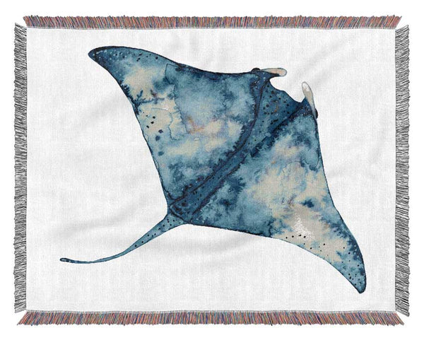 The Mantaray Woven Blanket