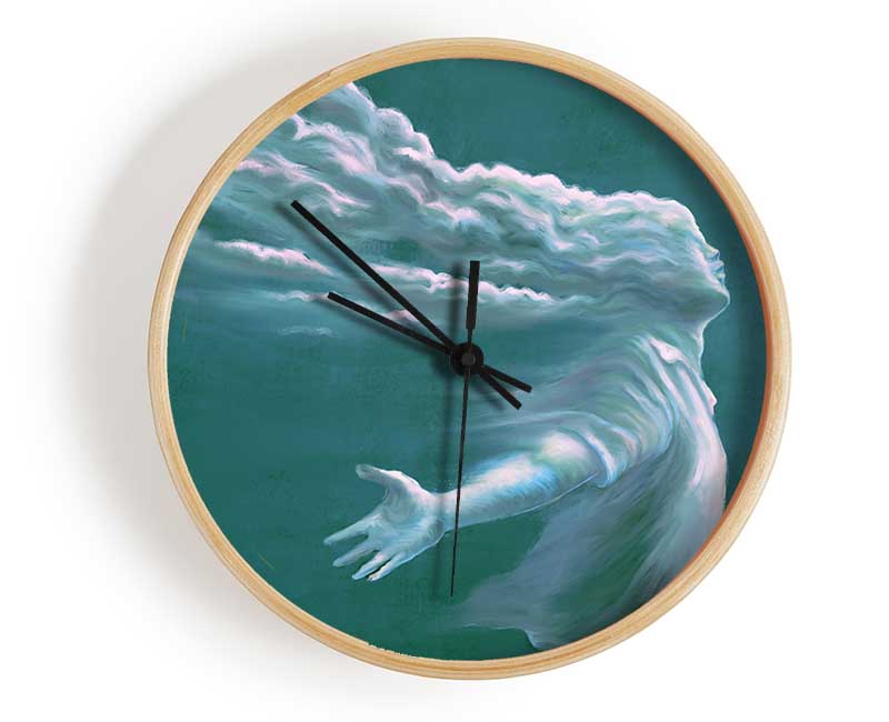 The Cloud Woman Clock - Wallart-Direct UK