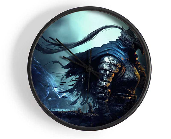 The Dark Warrior Clock - Wallart-Direct UK