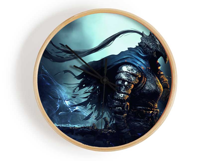 The Dark Warrior Clock - Wallart-Direct UK