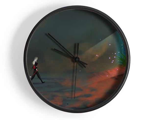 Door Into Nature Clock - Wallart-Direct UK