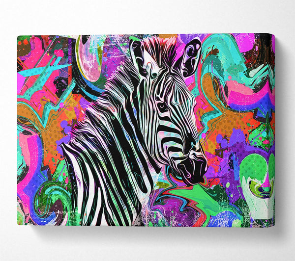 Picture of The Urban Zebra Canvas Print Wall Art