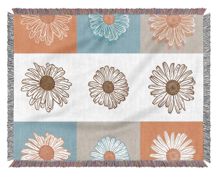 The Daisy Mirror Woven Blanket