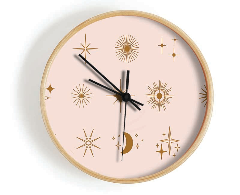 Stars Of The Universe Subtle Clock - Wallart-Direct UK