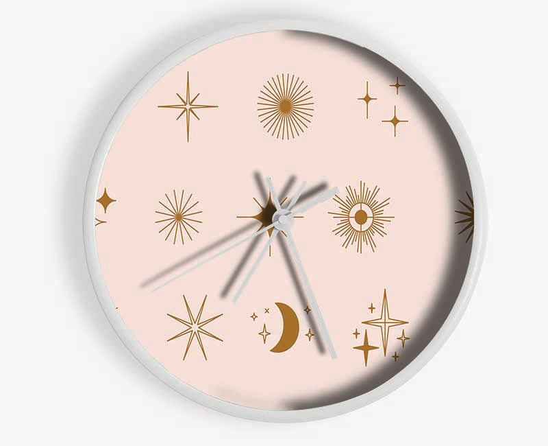 Stars Of The Universe Subtle Clock - Wallart-Direct UK