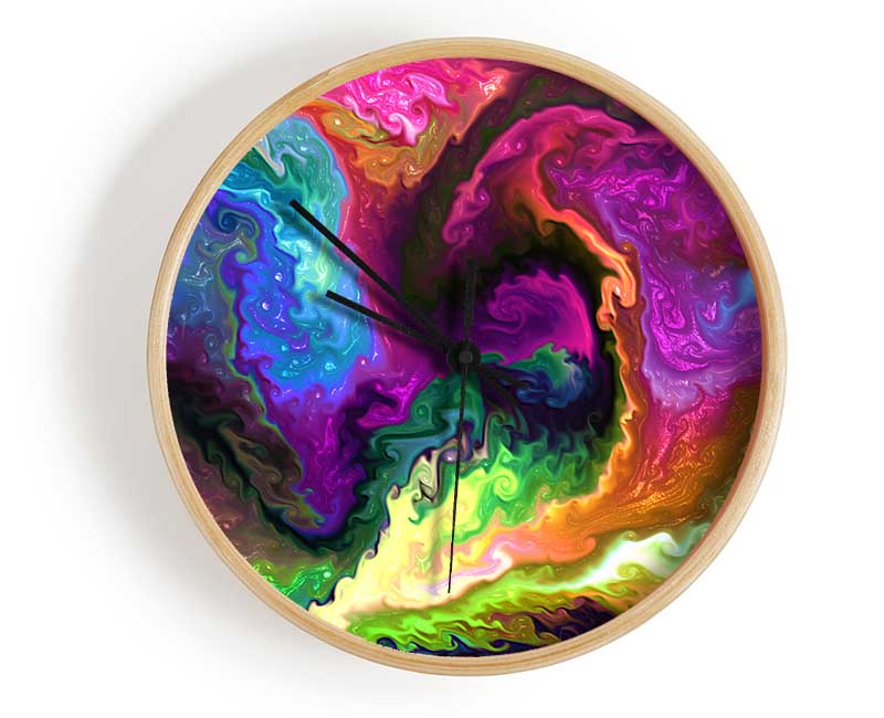 The Vivid Universe Explosion Clock - Wallart-Direct UK