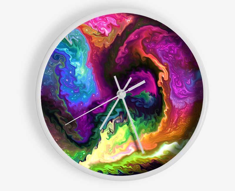 The Vivid Universe Explosion Clock - Wallart-Direct UK